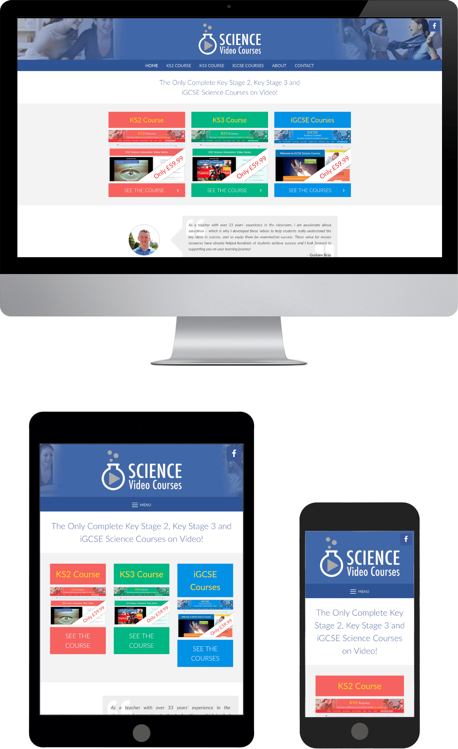 Responsive WordPress Theme Design Science Video Courses